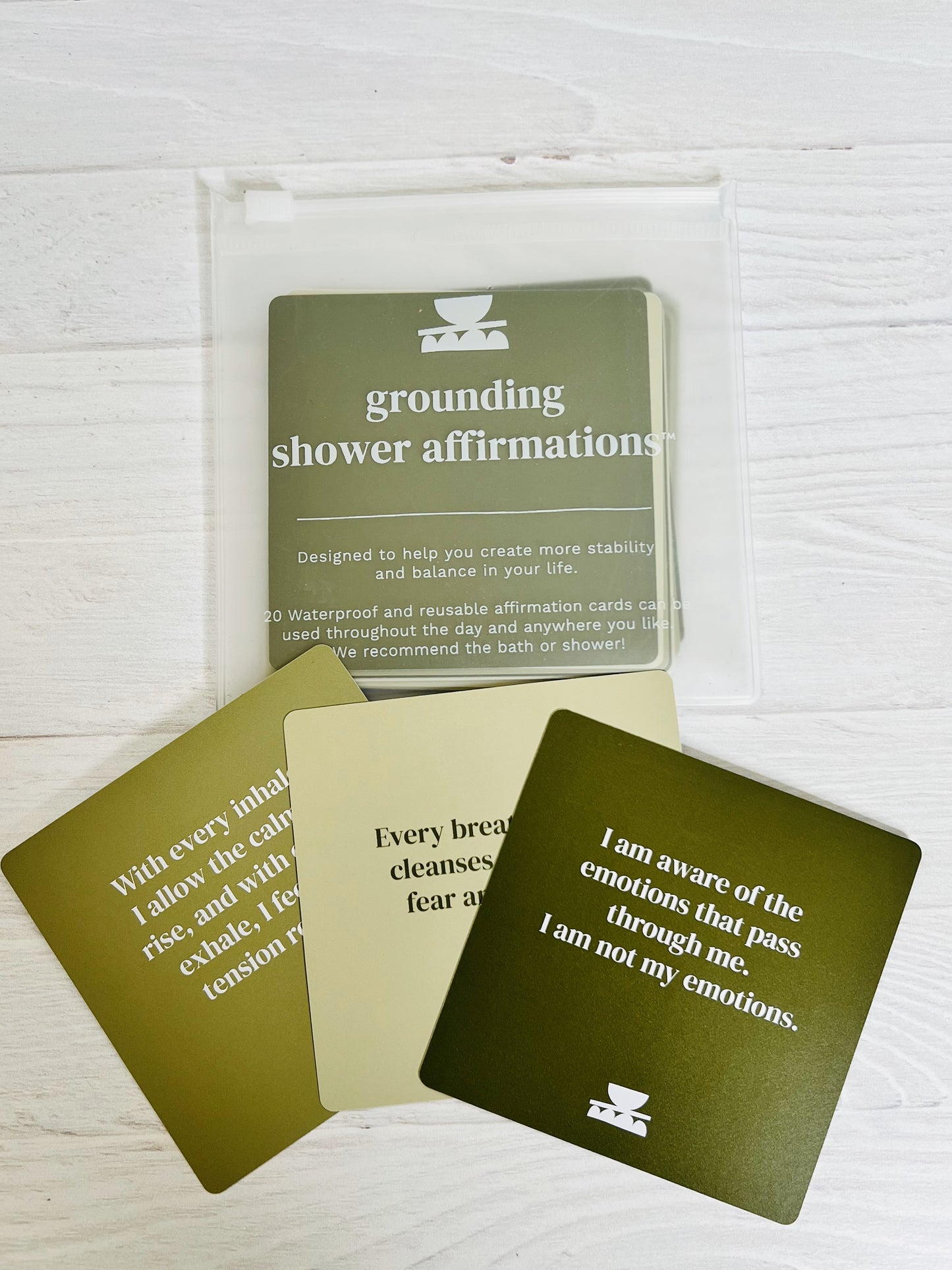 Shower Affirmation Cards